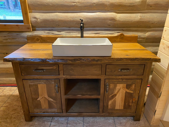 Bathroom vanity Built in Rexford Montana