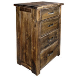 4 drawer dresser Black Stone Collection