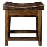 Rustic Pine Solid Wood Barstools