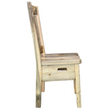 Solid wood kitchen chair Dining room chair.