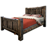 Panel Beds Blue Pine Collection