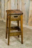 Rustic Pine Solid Wood Barstools