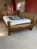 Blackstone collection beds with bench footboard.