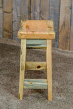 Saddle bar stool Blue Pine Collection