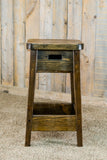 Rustic Pine Solid Wood Barstools