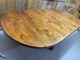 Kitchen table with leaf extendable